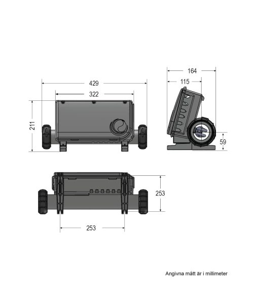 Balboa Kontrollbox BP200UX 2kW - Bild 2