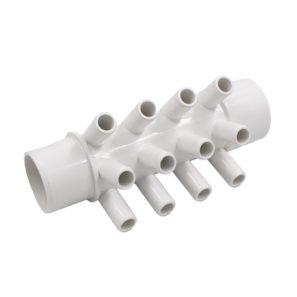 Vattenmanifold 2” inre diameter x 2” yttre diameter, 12 anslutningar